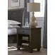 Cambridge Cracked Pepper 1 Drawer Bedside Nightstand
