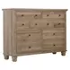 Cambridge Modern Khaki 9 Drawer Chesser