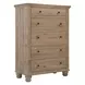 Cambridge Modern Khaki 5 Drawer Chest