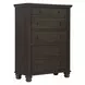 Cambridge Cracked Pepper 5 Drawer Chest