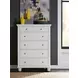 Cambridge White 5 Drawer Chest