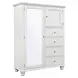 Cambridge White Chifferobe