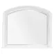 Cambridge White Arched Double Dresser Mirror
