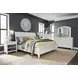 Cambridge White Arched Double Dresser Mirror