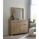 Cambridge Modern Khaki Rectangular Chesser Mirror
