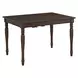Cambridge Classic Cherry 54" Extendable Square Counter Height Dining Table