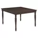 Cambridge Classic Cherry 54" Extendable Square Counter Height Dining Table