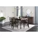 Cambridge Classic Cherry 54" Extendable Square Counter Height Dining Table