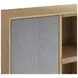 Loft Brown 1 Door Etagere Bookcase
