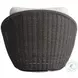 Santa Monica Pebble And Cream Outdoor Swivel Chair