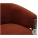 Fendrick Island Rust Swivel Accent Chair