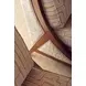 Sunset Key Tasman Beige and Tan Upholstered Accent Chair