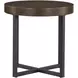 Yukon Brown Round End Table
