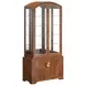 Boulevard Brown 4 Door Display Cabinet