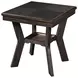 Gia Espresso 3 Piece Occasional Table Set