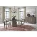 Kavanaugh Weathered Kona Brown 72" Extendable Oval Dining Table