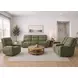 Traxton Jasper Moss 79" Zero Gravity Triple Power Reclining Loveseat with Tilt Console and USB Charging