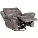 Nashville Gray Swivel Glider Recliner