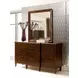 Amaretto Grove Amaretto 10 Drawer Bristow Dresser with Rectangular Mirror