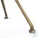 Schmidt Raw Antique Brass Accent Table