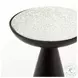 Marlow Mod Brushed Bronze Pedestal Table