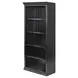 Abby Black Double Pedestal Home Executive Office Set