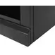 Abby Black Open Bookcase