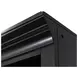 Abby Black Open Bookcase