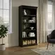 Abby Black Open Bookcase