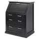 Abby Black Secretary Desk