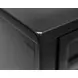 Abby Black Pedestal L Shape Desk