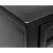 Abby Black Double Pedestal Executive Desk