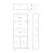 Canyon Drive Light Brown L Shape Home Office Set