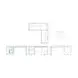 Canyon Drive Light Brown L Shape Home Office Set