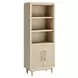 Camden White 2 Door Bookcase