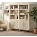 Camden White 2 Door Bookcase
