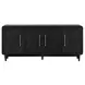 Camden Black Entertainment Wall