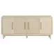 Camden White 4 Door TV Stand