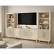 Camden White 2 Door Bookcase