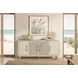 Camden White 4 Door TV Stand