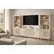Camden White 4 Door TV Stand