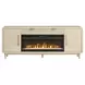 Camden White 80" TV Stand with Fireplace