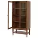 Cupertino Brown 2 Door Dining Display Cabinet