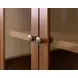 Cupertino Brown 2 Door Dining Display Cabinet
