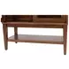 Cupertino Brown 2 Door Dining Display Cabinet
