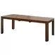 Cupertino Brown 90" Rectangular Extendable Dining Table