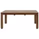 Cupertino Brown 90" Rectangular Extendable Dining Table