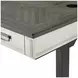 Hartford Antique White And Gray Electric Adjustable Height Adjustable Desk
