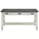 Hartford Antique White And Gray Writing Home Office Set