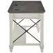 Hartford Antique White And Gray Writing Desk